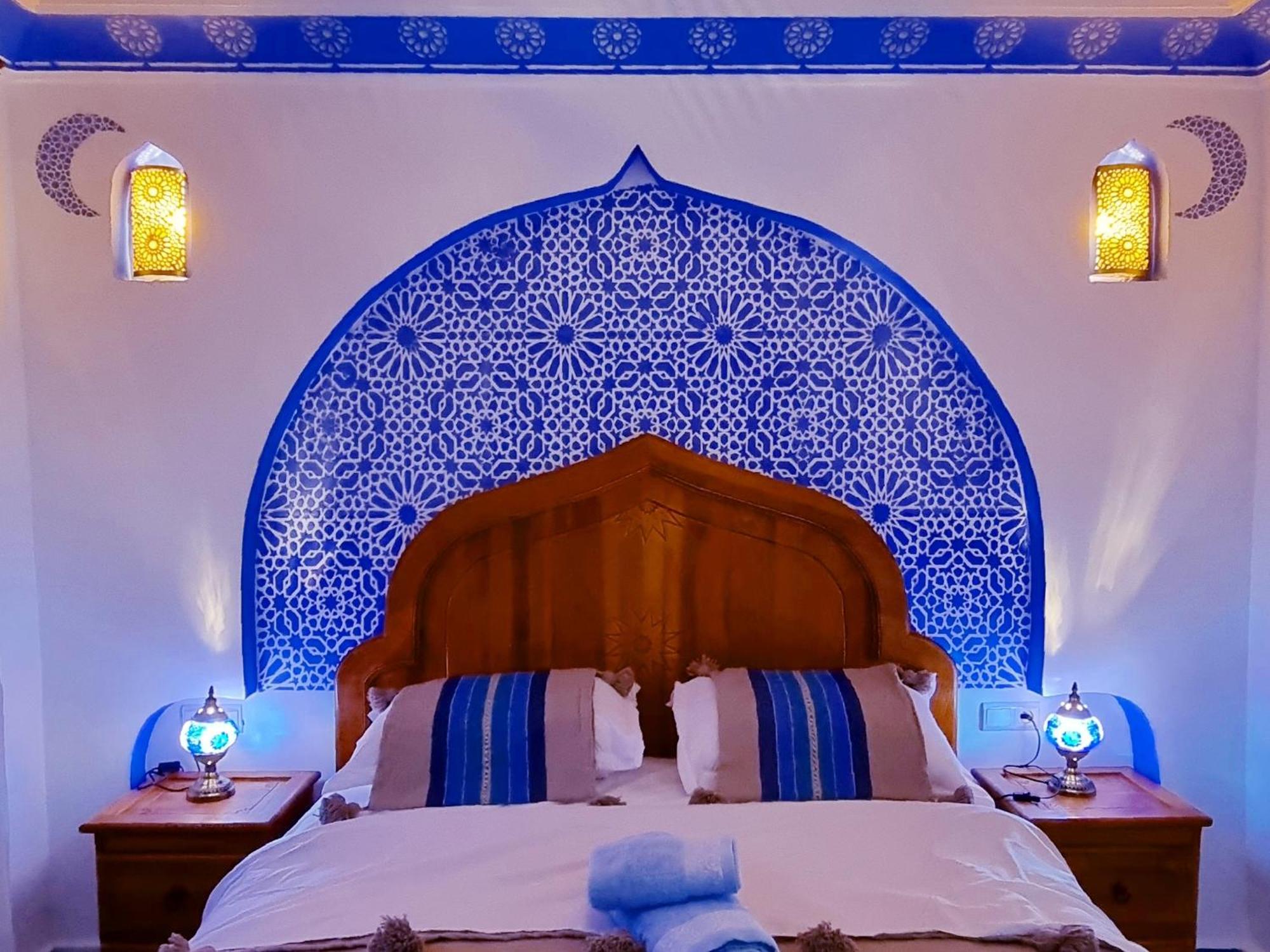 Apartmán Casa Meftah Blue Šafšawán Exteriér fotografie